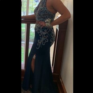 Blue Prom Dress